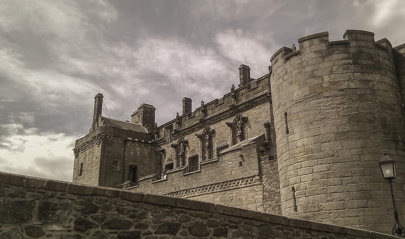 Historic castle exterior